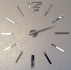 Настенные часы Design Big Silver - прикольные в Украине не вопрос купить