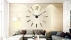 Настенные часы Design Big Gold - Оригинальные модные красивые большие модели от бренда Design на стену купить в Киеве