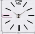 Настенные часы Design Big Black - Самые большие эксклюзивные в Киеве черного цвета на стену